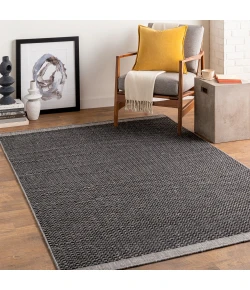 Surya Sycamore SYC2304 Black Charcoal Area Rug 2 ft. X 3 ft. Rectangle