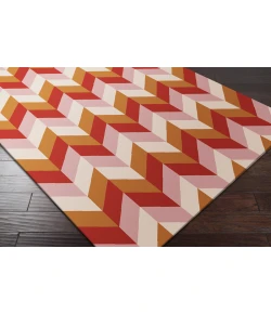 Surya Talitha TAL1001 Bright Orange Garnet Area Rug 8 ft. X 11 ft. Rectangle