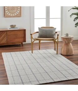 Livabliss Tartan TAR2304 Oatmeal Slate Area Rug 8 ft. X 10 ft. Rectangle