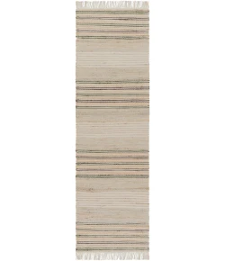 Surya Trabzon TBO2302 Light Grey Taupe Area Rug 2 ft. 6 in. X 8 ft. Runner