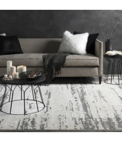 Livabliss Tibetan TBT2304 Khaki Cream Area Rug 6 ft. 7 in. X 9 ft. 6 in. Oval