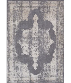 Livabliss Tibetan TBT2310 Medium Gray Charcoal Area Rug 2 ft. X 2 ft. 11 in. Rectangle
