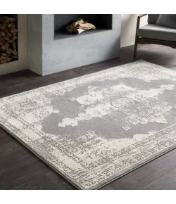 Livabliss Tibetan TBT2310 Medium Gray Charcoal Area Rug 2 ft. X 2 ft. 11 in. Rectangle