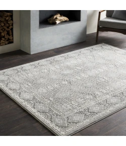 Livabliss Tibetan TBT2311 Taupe Medium Gray Area Rug 2 ft. 7 in. X 7 ft. 7 in. Runner