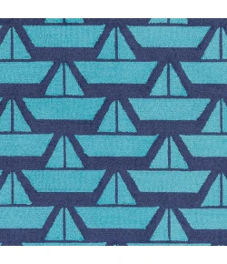 Surya Tic Tac Toe Dark Blue TCT-6002 5ft. x 7ft.6in. Rect. Rug