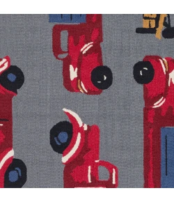 Surya Tic Tac Toe Gray TCT-6004 3ft. x 5ft. Rect. Rug