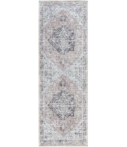 Livabliss Tahmis THI2702 Beige Charcoal Area Rug 2 ft. 7 in. X 7 ft. 10 in. Runner