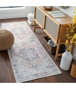 Livabliss Tahmis THI2702 Beige Charcoal Area Rug 2 ft. 7 in. X 7 ft. 10 in. Runner