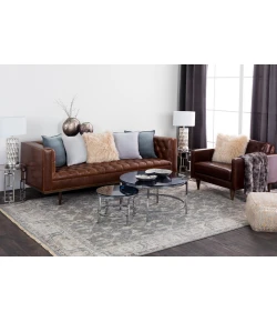 Surya Theodora THO3000 Black Medium Gray Area Rug 12 ft. X 15 ft. Rectangle