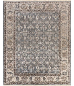 Surya Theodora THO3001 Medium Gray Light Gray Area Rug 8 ft. X 10 ft. Rectangle