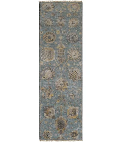 Surya Theodora THO3006 Aqua Taupe Area Rug 2 ft. 6 in. X 8 ft. Runner