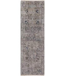 Surya Theodora THO3009 Medium Gray Charcoal Area Rug 2 ft. 6 in. X 8 ft. Runner