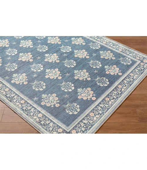 Livabliss Thistle Dark Blue THT-2302 7 ft. 10 in. X 10 ft. 2 in. Rect. Rug