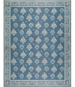Livabliss Thistle Dark Blue THT-2302 7 ft. 10 in. X 10 ft. 2 in. Rect. Rug