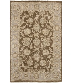 Surya Timeless TIM7907 Dark Brown Taupe Area Rug 2 ft. X 3 ft. Rectangle