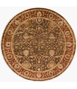 Surya Timeless Light Brown TIM-7920 8ft. x 8ft. Round Rug