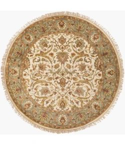 Surya Taj Mahal Light Beige TJ-1123 8ft. x 8ft. Round Rug