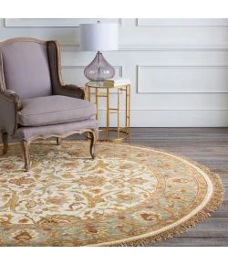 Surya Taj Mahal Light Beige TJ-1123 8ft. x 8ft. Round Rug