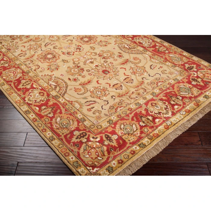 Surya Taj Mahal Tan TJ-1132 8ft. x 8ft. Round Rug