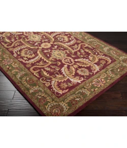 Surya Taj Mahal TJ59 Burgundy Multi Area Rug 8 ft. Square