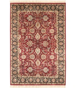 Surya Taj Mahal TJ6575 Dark Brown Black Area Rug 5 ft. 6 in. X 8 ft. 6 in. Rectangle