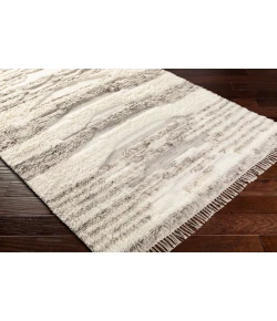 Livabliss Tulum TMU2300 Light Gray Cream Area Rug 9 ft. X 12 ft. Rectangle