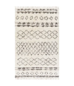 Surya Tulum TMU2303 Cream Medium Gray Area Rug 2 ft. X 3 ft. Rectangle