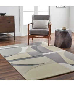 Surya Tallinn TNL2308 Cream Medium Gray Area Rug 2 ft. X 3 ft. Rectangle