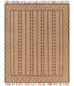 Surya Touareg TOG2300 Tan Dark Brown Area Rug 8 ft. X 10 ft. Rectangle