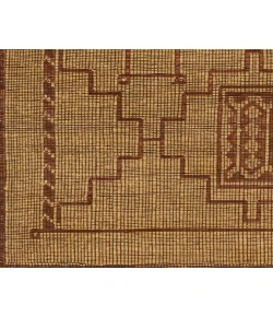 Livabliss Touareg TOG2304 Mustard Brown Area Rug 6 ft. X 9 ft. Rectangle