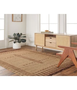 Surya Touareg TOG2305 Mustard Brown Area Rug 9 ft. X 12 ft. Rectangle