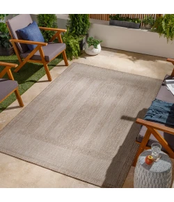 Livabliss Tuareg TRG2303 Taupe Khaki Area Rug 9 ft. 2 in. X 12 ft. Rectangle