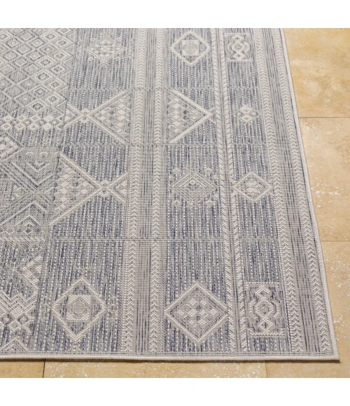 LIVABLISS Tuareg Dark Blue TRG-2305 6ft.7in. x 9ft. Rect. Rug
