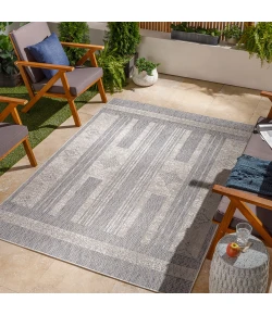 Livabliss Tuareg TRG2320 Taupe Light Grey Area Rug 9 ft. 2 in. X 12 ft. Rectangle