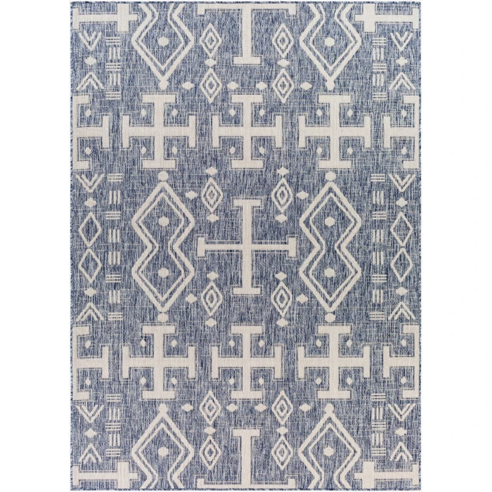 LIVABLISS Tuareg Dark Blue TRG-2323 6ft.7in. x 9ft. Rect. Rug