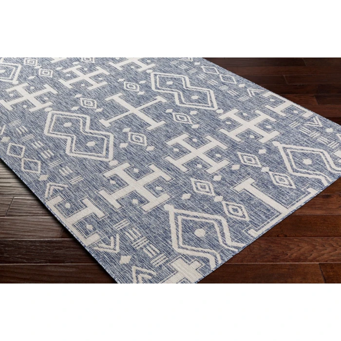 LIVABLISS Tuareg Dark Blue TRG-2323 6ft.7in. x 9ft. Rect. Rug