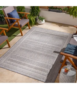 Livabliss Tuareg TRG2330 Taupe Light Grey Area Rug 5 ft. 3 in. X 7 ft. Rectangle