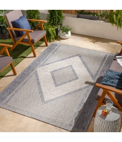 Livabliss Tuareg TRG2332 Taupe Light Grey Area Rug 9 ft. 2 in. X 12 ft. Rectangle
