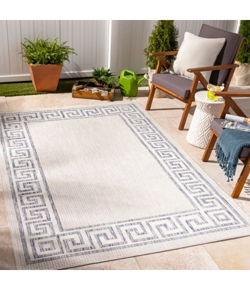 LIVABLISS Tuareg Cream TRG-2379 5ft.3in. x 7ft. Rect. Rug