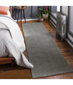 Surya Taraash TRH2300 Charcoal Area Rug 2 ft. 6 in. X 8 ft. Runner