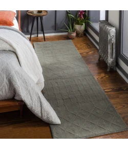Surya Taraash TRH2302 Charcoal Area Rug 2 ft. 6 in. X 8 ft. Runner