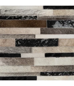 Surya Trail TRL1120 Black Dark Brown Area Rug 8 ft. Square