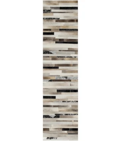 Surya Trail TRL1120 Black Dark Brown Area Rug 2 ft. X 8 ft. Runner