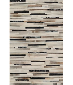 Surya Trail TRL1120 Black Dark Brown Area Rug 6 ft. X 9 ft. Rectangle