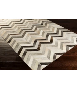 Surya Trail TRL1129 Ivory Medium Gray Area Rug 2 ft. X 3 ft. Rectangle