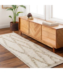 Surya Tripoli TRP2301 Cream Charcoal Area Rug 2 ft. 6 in. X 8 ft. Runner