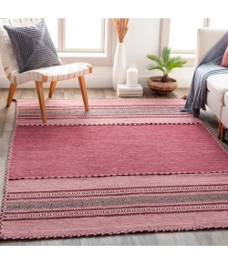 Surya Trenza TRZ3005 Pale Pink Bright Pink Area Rug 8 ft. X 10 ft. Rectangle