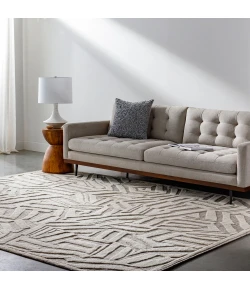 Surya Tunus TUN2314 Taupe Ivory Area Rug 4 ft. X 6 ft. Rectangle