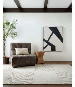 Surya Tunus TUN2318 Beige Light Gray Area Rug 4 ft. X 6 ft. Rectangle