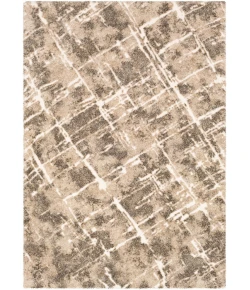 Livabliss Tuscany TUS2300 White Khaki Area Rug 7 ft. 10 in. Square